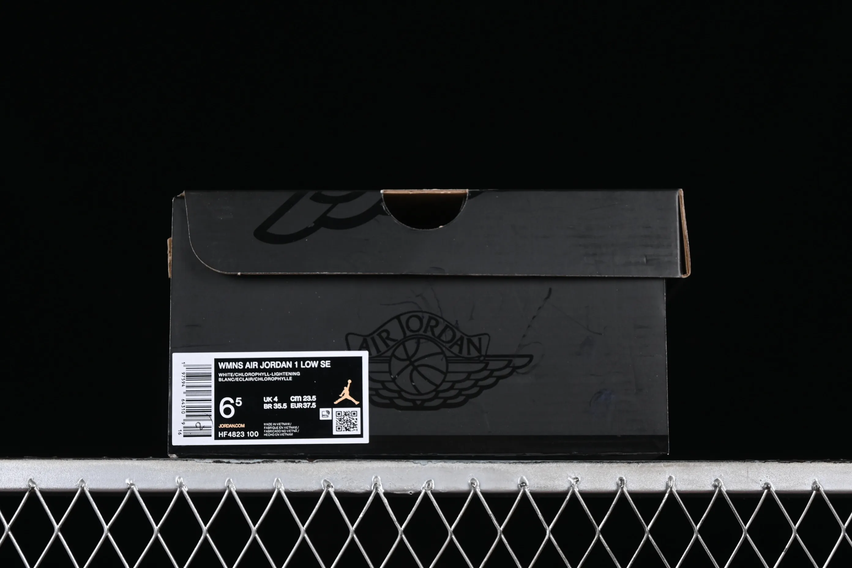 All categories Air Jordan Jordan series basketball shoes Air Jordan 1 Low Air Jordan 1 Low AJ1 Joe 1 white green low-top cultural basketball shoes HF4823-100